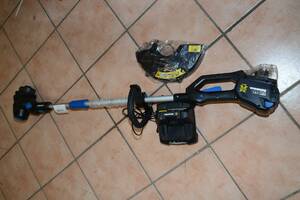 Grästrimmer batteridriven, inkl laddare