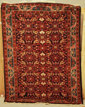 SARUGH HANDKNUTEN ORIENTMATTA 142X100 CM