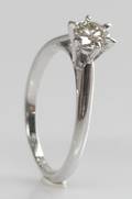 Solitairering, ca. 0.46 ct.