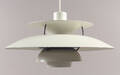 Poul Henningsen. PH5 pendel, hvid