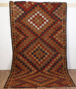 Persisk Harsin kelim 308 x 178 cm. Uld på bomuld.