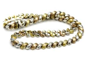 Collier S925 tvåfärgad
