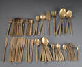 Sigvard Bernadotte. Scanline bestik af bronze 83 