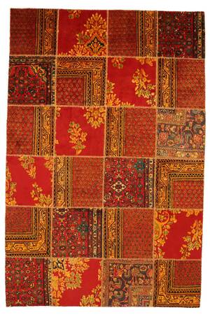 Patchwork tæppe, 298x197 cm. Denne vare er sat til omsalg under nyt varenummer 5012587