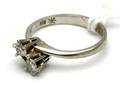Ring vitguld 18K