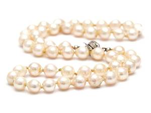Pärlcollier med akoya