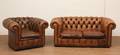 Chesterfield sofa og stol 2