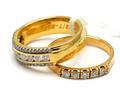 Ringar 2st 18K