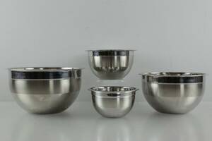 BUNKAR, 4 st, rostfritt stål