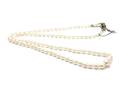 Pärlcollier, 55cm, lås