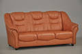 3 pers.sofa i cognacfarvet læder