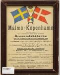 Affisch Öresundsbåtarna