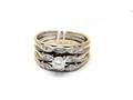 Ring tvåfärgad med