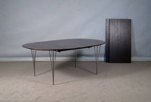 Piet Hein Bruno Mathsson. Super Ellipse spisebord
