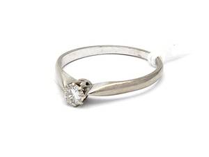 Ring 18K vitguld