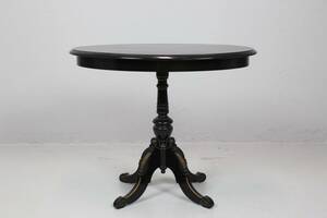 PELARBORD, svartlackerat, nyrenässans