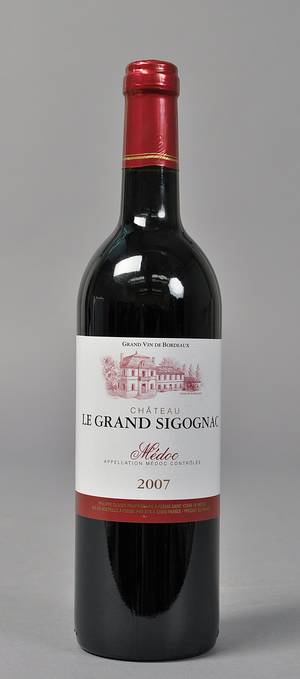 36 fl. Château Le Grand Sigognac 2007, Medoc 366