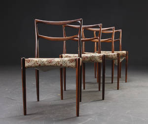 Dansk Møbeldesign. Stole af palisander 4