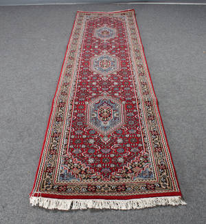 Kashmir Bidjar løber, 81x310 cm.