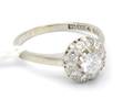Ring vitguld 18K