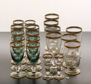 Per Lütken for Holmegaard. Gyldenholm glasbesætning. 21