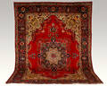 Persisk Tabriz tæppe, 340x245 cm.
