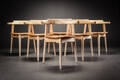 Hans J. Wegner. Seks stole model PP 583. 6 