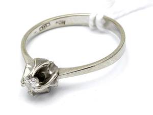 Ring vitguld 14K