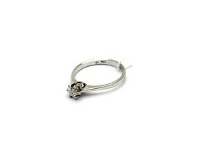 Ring vitguld 18K