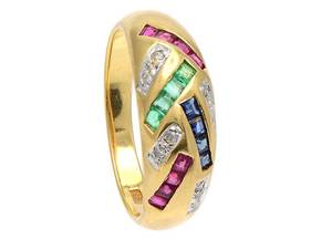Ring med stenar