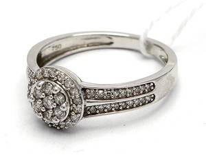 Ring vitguld 18K
