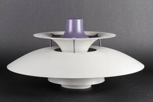 Poul Henningsen. PH5 pendel, hvid