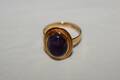 Ring med sten 18K guld