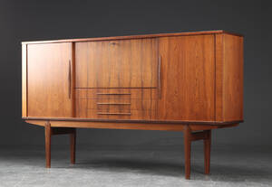 Skænk af palisander, 1950erne, dansk møbeldesign