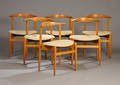 Hans J. Wegner 1914-2007. Seks stole model 708. 6
