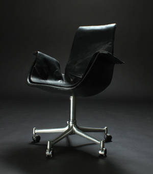 Preben Fabricius  Jørgen Kastholm. Tulip chair. Kontorstol