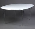 Piet Hein Bruno Mathsson. Super Elipse spisebord