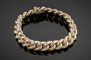 Armbånd af 18 kt guld