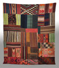 Persisk Patchwork kelim, 213 x 176 cm