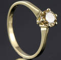 Solitaire ring ca. 0.95 ct.
