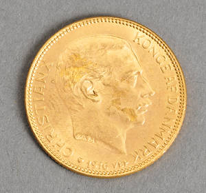 Danmark. 20 kroner guldmønt 1916