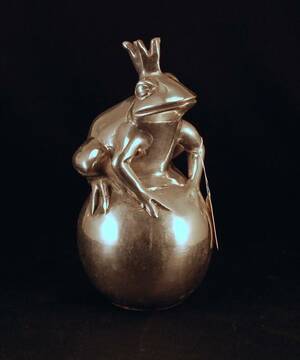 GRODA VITMETALL SAMTIDA, HÖ 26 CM