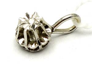 Hänge vitguld 18K