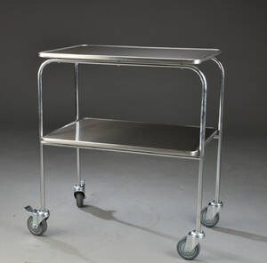 Rullebord, metal. 70 x 50 cm. Denne vare er sat til omsalg under nyt varenummer 4586240