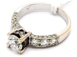Ring 18K vitguld