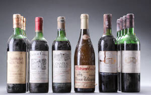 12 fl. diverse fransk vin 12 