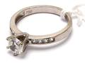 Ring vitguld med