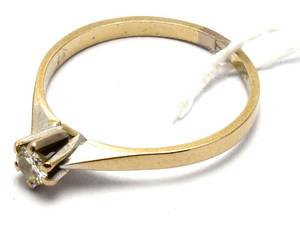 Ring 18K vitguld