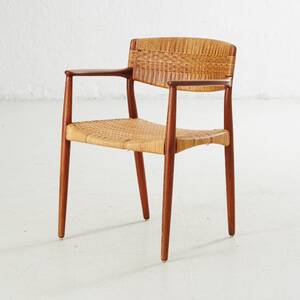 Karmstol rotting och teak