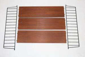 NILS STRINNING, stringhylla, mahogny